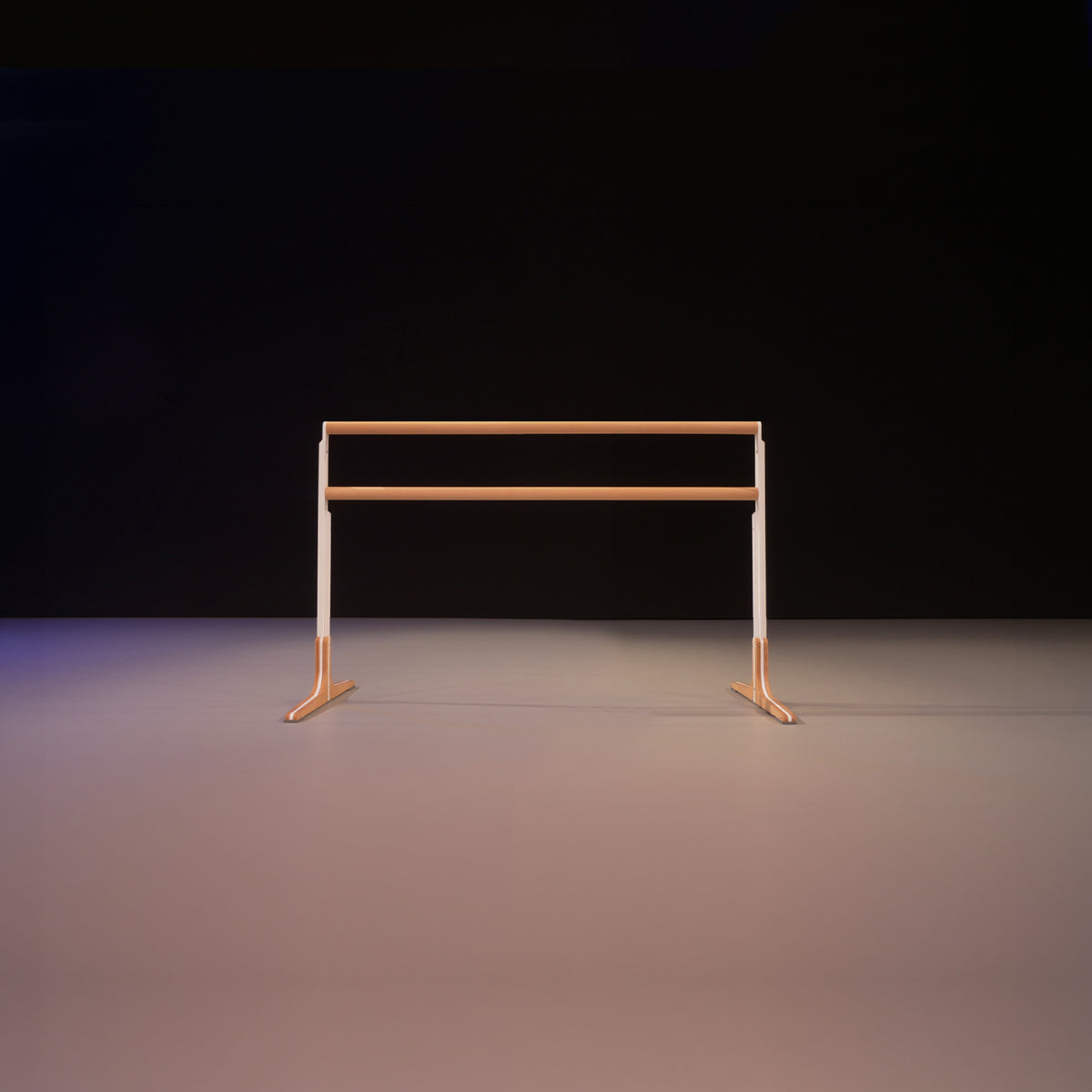 Mobile HOME Kids double ballet barre at a child-friendly height