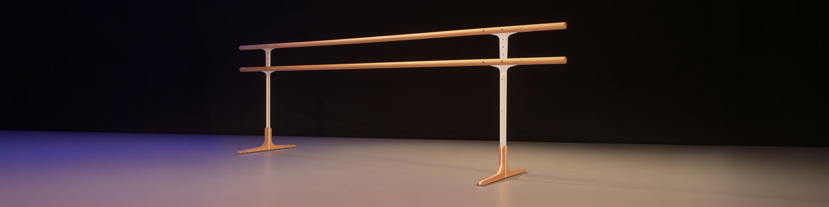 Stabile Konstruktion der PRO Light Ballettstange für den täglichen Einsatz